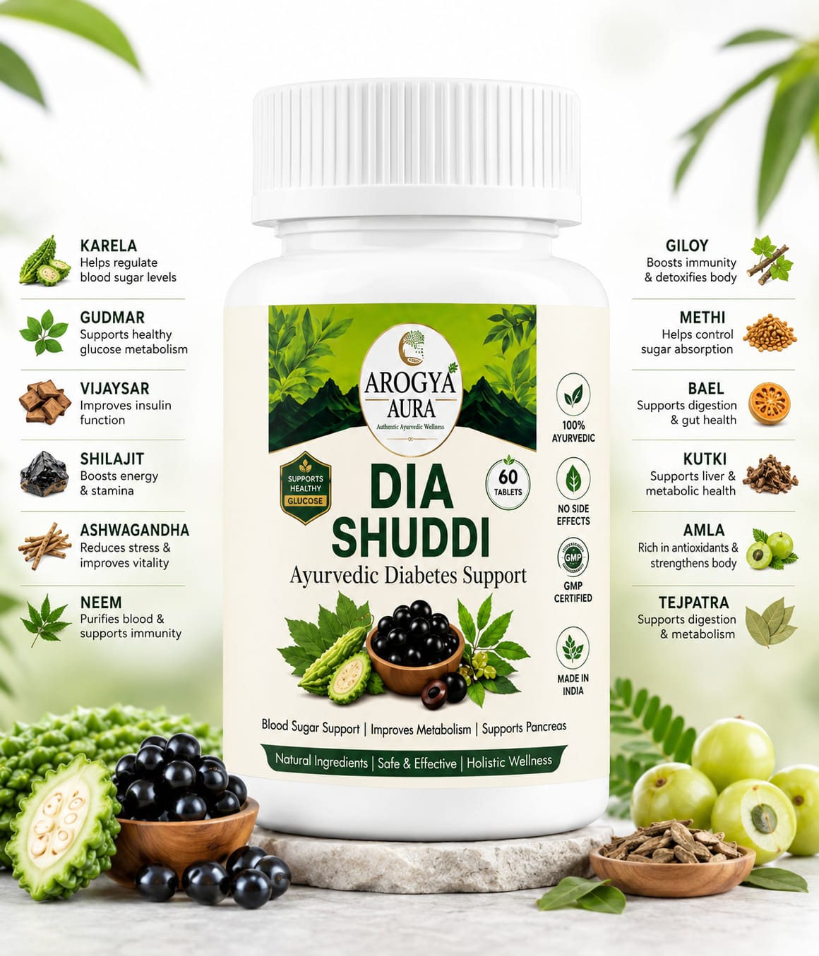 Arogya Aura – Dia Shuddhi Granules