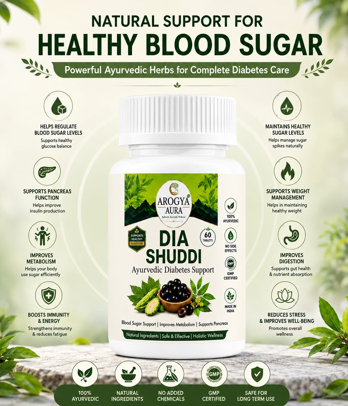Arogya Aura – Dia Shuddhi Granules