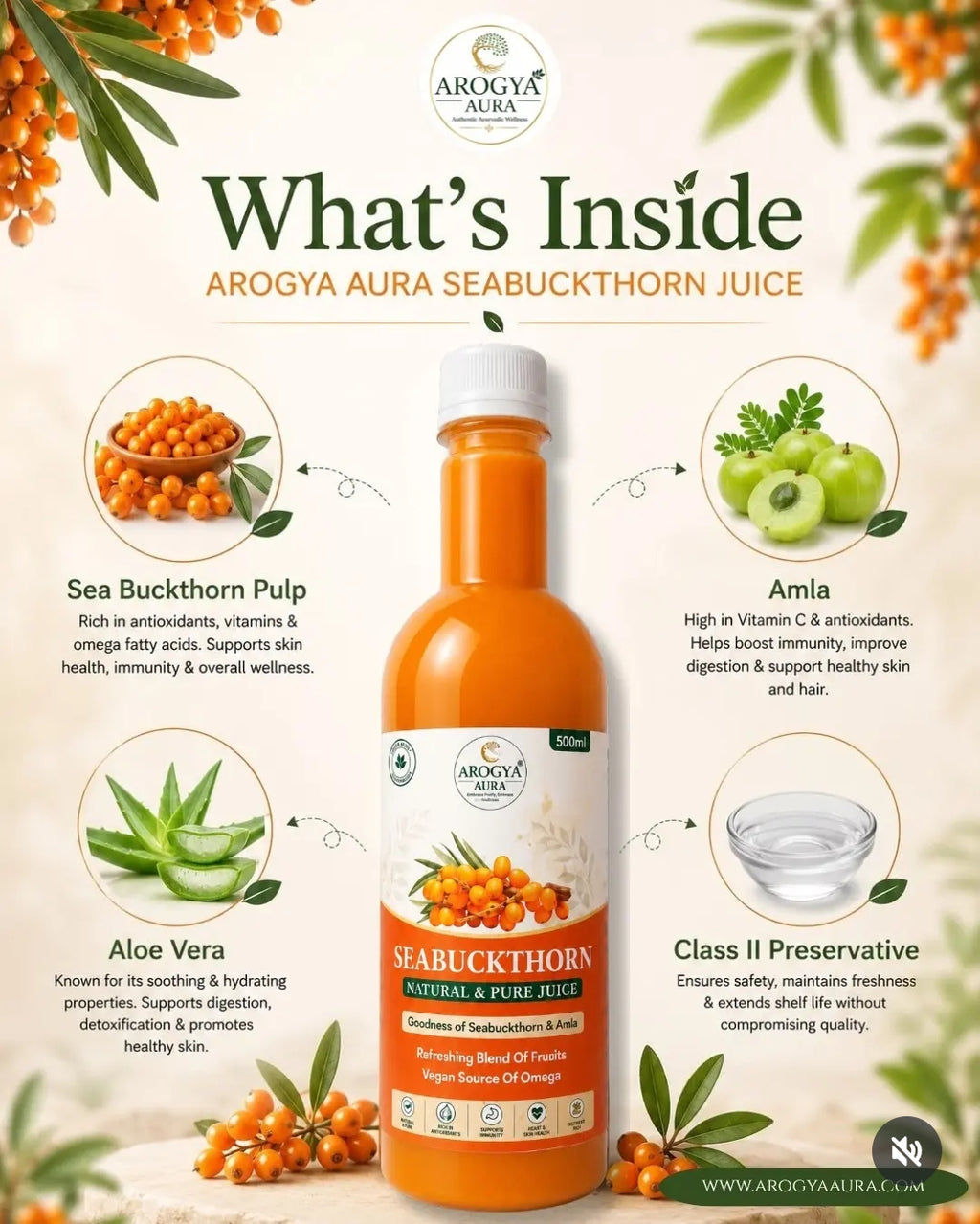 Seabuckthorn Juice